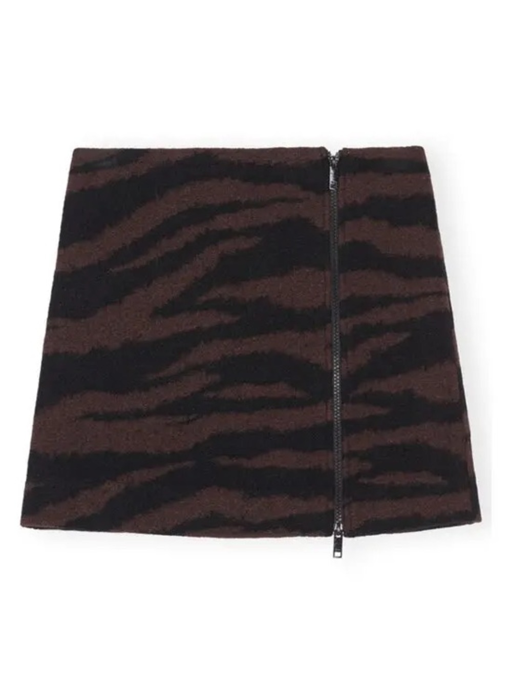 Ganni Animal Print Skirt